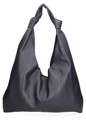 Zdjęcie produktu dla Damska Torba na Ramię ze Skóry Naturalnej Dollaro Italy Zamknięcie Magnetyczne Bianco UNICA 40x42x2 cm