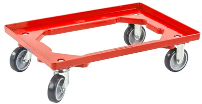 Produktbild von allit 456866 allit ProfiPlus EuroRoll OS 600 transportní vozík, červený