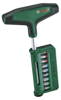 Produktbild von Handwerkzeuge Bit-Schraubendreher-Set mit T-Griff 19-teilig