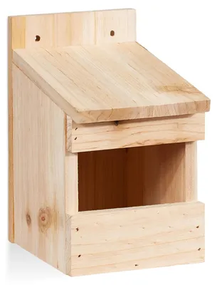 Productafbeelding van Nestkastje vogelhuisje - Halfopen - 20 x 12 x 15,5 cm - Natuur