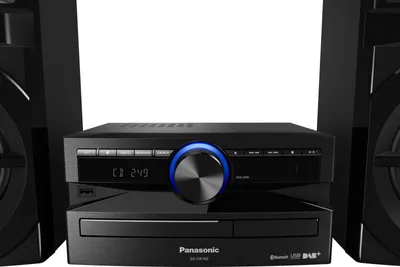 Obrázok produktu pre Panasonic SC-UX102, Čierna, 300 W, 2-way, 13 cm, 5 cm, DAB+, FM