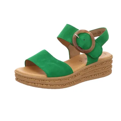 Produktbild von Gabor Damen Keil Sandalette grün