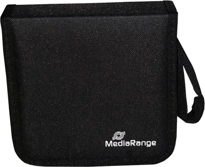 Produktbild von MediaRange CD Wallet für 24 CD/DVDs schwarz retail