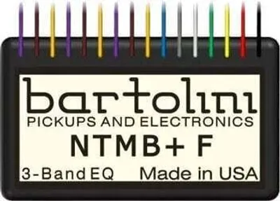 Obrázek produktu pro Bartolini NTMB+F 3-Band EQ Preamp Module Baskytarový předzesilovač