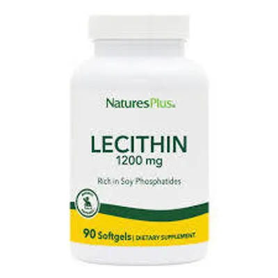 Zdjęcie produktu dla Nature's Plus Lecytyna 1200mg 90 kapsuek mikkich