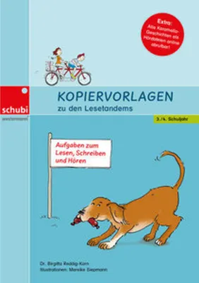 Obrázek produktu pro Kopiervorlagen zu den Lesetandems. 3./4. Schuljahr