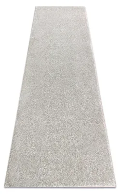 Image de Tapis de couloir SANTA FE crème 031 plaine couleur unie beige 110x470 cm