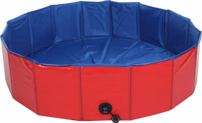 Produktbild von Planschbecken für Hunde rot, 120 cm