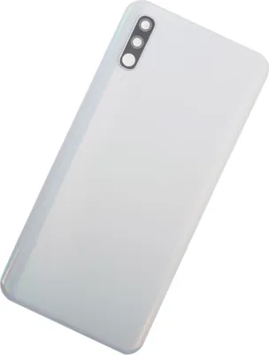 Produktbild von Für Samsung Galaxy A50 A505F Akkudeckel Back Cover Mit Kameralinse Weiss