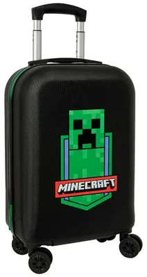 Produktbild von Safta Minecraft 20´´ 40.1l 34.5x20x55 Cm Koffer Auf Rollen Schwarz Kinder Schwarz One Size