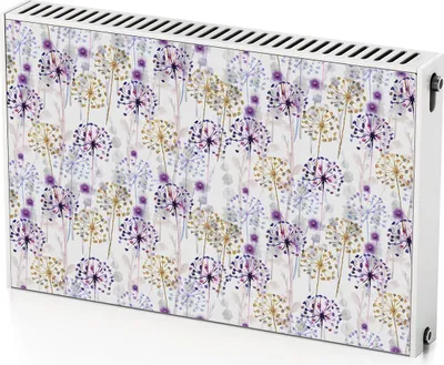 Produktbild von Löwenzahn – Magnetische Heizkörperabdeckung – 90x60 cm – Magnet Heizkörperabdeckung – 3D Würfel – Heizkörperverkleidung – Magnetische Wandverkleidung – Wetterfest