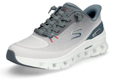Obrázok produktu pre Skechers 233110 LGBL ARCH FIT GLIDE, tenisky v šedej farbe, kombinované pre mužov, veľkosť 46