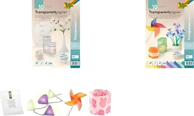 Produktbild von Transparentpapier A4 10BL weiß FOLIA 87400 115g
