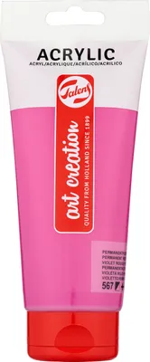 Immagine prodotto di Talens Art Creation Acrylfarbe Tubo 200 ml Permanentrotviolett 567