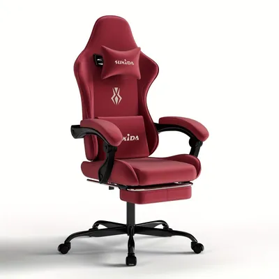 Obrázek produktu pro Herní židle - Kancelářská židle - Židle pro hráče - Ergonomická židle - Kancelářská židle - Sedák z paměťové pěny