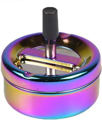 Produktbild von Hauser Schleuderaschenbecher / Drehascher Rainbow - 9cm