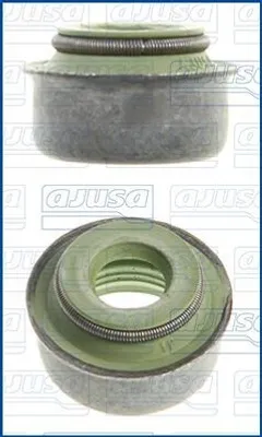 Produktbild von AJUSA Ventilschaftdichtung 12002300 für FORD Fiesta Mk5 Schrägheck (JH1, JD1, JH3, JD3) 10mm 6mm 10,5mm