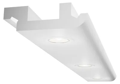 Immagine prodotto di ELHARE Modanature per stucchi Profilo LED Spot Striscia di illuminazione indiretta Luce XPS LH8A - 60x200mm, 2m