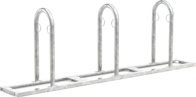 Produktbild von Fahrrad Anlehnbügel Track 33 | 3 Bügel 6 Fahrräder | B2550mm