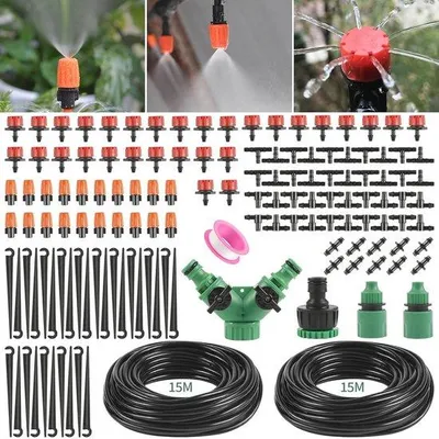 Produktbild von Famanu Bewässerungssystem 149 Teile - 30 m Tropfbewässerungsset für Garten und Gewächshaus