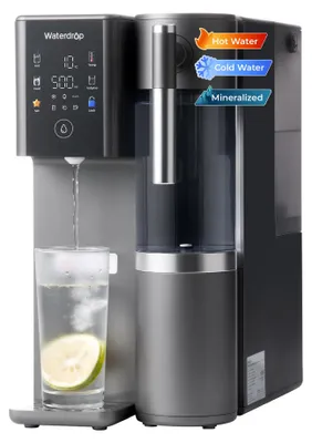 Umkehrosmose-System A2G, 6 Stufen, Warm & Kalt, 1,1 L