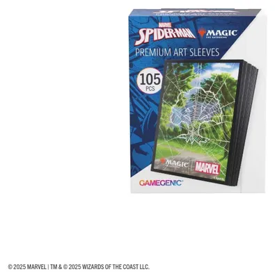 Immagine prodotto di Gamegenic MTG Marvel's Spider-Man Premium Art Sleeves – Serie Spider-Man Lands