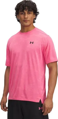 Zdjęcie produktu dla Under Armour Tech Vent Jacquard Kurzarm-t-shirt Rosa M / Regular Mann Rosa M