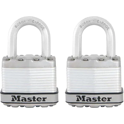 Image de Master Lock M1EURTCC Excell® Cadenas, pack de 2