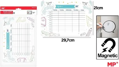 Immagine prodotto di Agenda magnetica 29,7x21cm settimanale con ore.