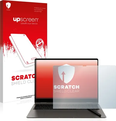 Produktbild von upscreen Schutzfolie für Samsung Galaxy Book3 Pro 360 16" Displayschutz Displayschutzfolie Folie Klar Transparent