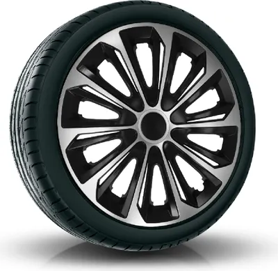 Produktbild von Radkappen Radzierblenden (4Stück) 16 Zoll graphit/schwarz STRONG Z458862