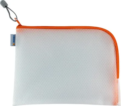 Image de HERMA 20012 Pochette universelle A5 26x20cm orange fermeture éclair