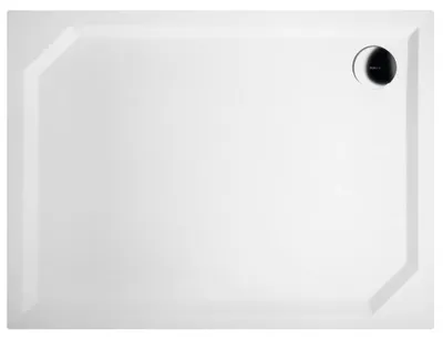 Immagine prodotto di Vasche da bagno Gelco - Piatto doccia SARA in marmo, 1000x750x35 mm, bianco HS10075