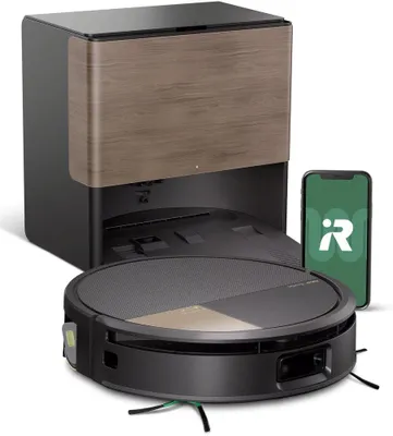Produktbild von iRobot Roomba Max 775 Combo Roboter + AutoWash Dock, Beutellos, Schwarz, Rund, Ladend, Gyroskop, Lithium-Ion (Li-Ion)
