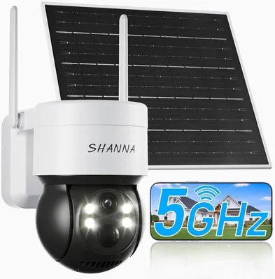 Produktbild von Solar Überwachungskamera 2K PTZ, Dual-WLAN, 360°