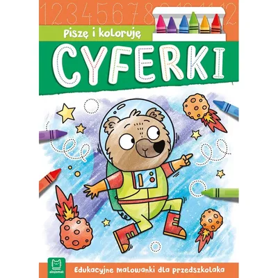 Zdjęcie produktu dla Pisze i koloruje. Cyferki.
