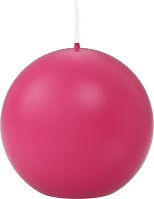 Produktbild von Kugelkerzen Pink Ø 60 mm, 16 Stück