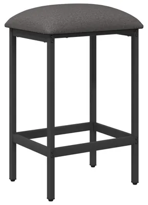 Productafbeelding van vidaXL Barkruk, lichtgrijs, 40 x 32 x 74 cm, houtvezel