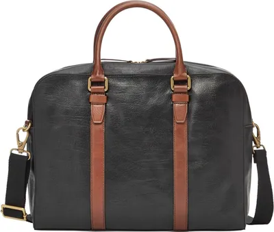 Immagine prodotto di FOSSIL cartella borsa a tracolla con scomparto per laptop Evan Workbag Black nero