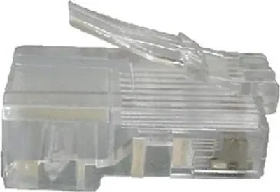 Image de DATACOM RJ45 UTP 8p8c Cat6 cable connector 10pcs