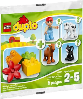 Obrázek produktu pro Stavebnice pro děti s farmářským motivem
