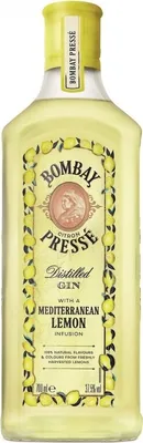 Obrázek produktu pro Bombay CITRON PRESSÉ destilovaný gin 37,5% obj. 0,7l