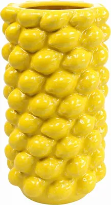 Produktbild von Zitronenvase Gelb Vase Sommerdeko Ø15cm H30cm
