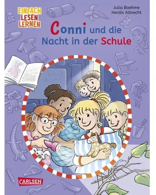 Image de Lesen lernen mit Conni: Conni und die Nacht in der Schule