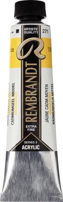 Obrázok produktu pre Rembrandt akrylová farba v tube 40 ml kadmiová žltá médium 271