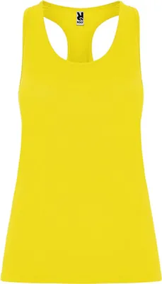 Produktbild von Roly CA6656 | Damen Shirt Aida Woman Tank Top - Farbe: Fluor Yellow 221 - Größe: L