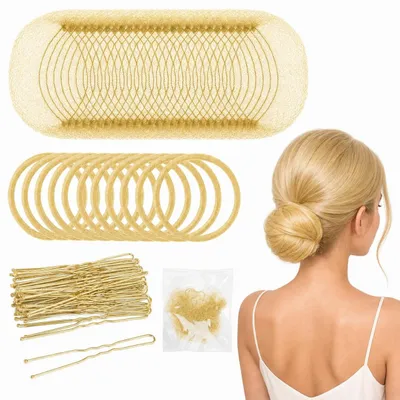 Produktbild von Haarknotenset – 80-teiliges Set mit Haaraccessoires für Ballettfrisuren