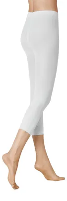 Zdjęcie produktu dla Legginsy damskie KUNERT Ease 50, półprzezroczyste, 50 den, białe, rozmiar 38/40