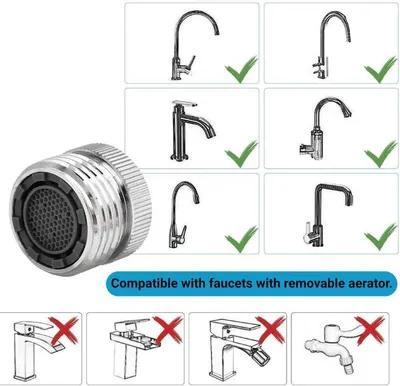 Kranadapter mit Belüfter für Gartenschlauch