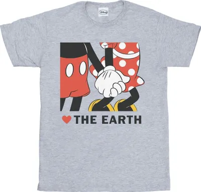 Produktbild von Disney - "Heart The Earth" T-Shirt für Damen BI36925 (L) (Grau)